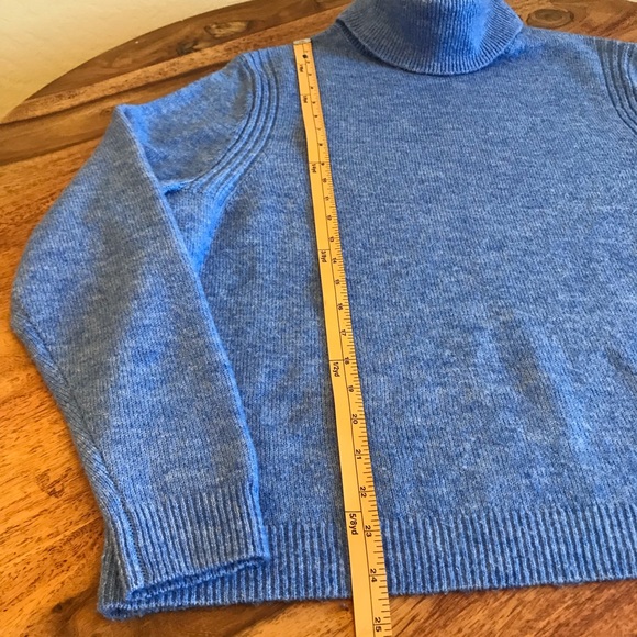 A New Day Blue Knit Sweater Size Large - Picture 6 of 8